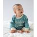  детская одежда детский комбинезон baby Smile детский комбинезон 2026FW(70~80cm) длинный рукав ребенок одежда празднование рождения праздник подарок 