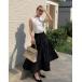  юбка WAIST SWITCHING FLARE SKIRT