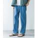 [URBAN RESEARCH DOORS] Denim брюки LARGE свет индиго b люмен z