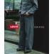 ���C�h�p���c �W�[���Y Levi�fs(���[�o�C�X) �ʒ� Baggy Wide Leg �f�j���p���c�iL30�j �����Y ���f�B�[�X