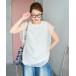[FREAK'S STORE] безрукавка tops свободный "теплый" белый женский 