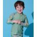  Rush Guard [UPF50+] длинный рукав полный Zip Rush Guard Kids ребенок мужчина 