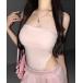  tube top bare top [ 3color ] боди cut наружный bare top |bodysuits cutout bare tops