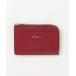 [FURLA] футляр для карточек - красный женский 