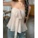  tube top bare top [ весна лето новый продукт ] точка рисунок . лента bare top 