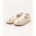[POMPKINS] [KIDS] Flat сандалии 20cm белый Kids 