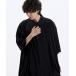  рубашка [NO ID.]3D Gather Half Sleeve Long Shirt / 3Dgya The - половина рукав длинный рубашка мужской 