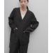  жакет no color жакет [Et]Collarless Wrap Jacket женский 