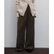  брюки [Et]Twill Easy Straight Pants женский 