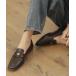  Loafer квадратное tu деталь подошва монета Loafer женский 