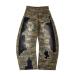  джинсы GA REPAIR HARD CRUSH DENIM2 мужской женский 