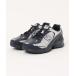 [New Balance] low cut спортивные туфли 24.0cm серебряный мужской 