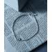  браслет [MAISON CLUB]Single Anchor Chain Bracelet Silver925 KUN мужской 