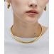 [loni] короткое колье FREE Gold женский 
