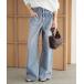  широкий брюки джинсы Denim Denim брюки [ дополнение ]R*IAM WIDE Denim 8 женский 