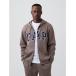  футболка тренировочный relax Fit GAP Logo Zip выше Parker мужской 