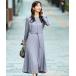  One-piece noble жоржет плиссировать One-piece 