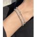  браслет квадратное стразы × Heart очарование браслет мужской женский 