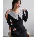  One-piece re- скалярный ребра вязаный One-piece 