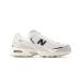 [New Balance] low cut спортивные туфли 23.5cm белый × черный женский 