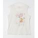 [TSUMORI CHISATO] безрукавка tops [kaoruko сотрудничество ] 2 белый женский 