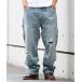  широкий брюки джинсы Levi's/ Levi's WORKWEAR 568(TM) Roo z распорка двойной колено джинсы мужской 
