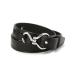 [TORY LEATHER] ремень 32 черный мужской 
