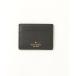 [kate spade new york] футляр для карточек - черный женский 