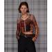 t рубашка City Photo Print Sheer Cardigan/ City фото принт si Ahkah te женский 