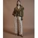  брюки Flower Embroidery Velour Easy Pants/ цветок embro Ida Lee велюр легкий брюки женский 