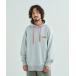  наан ga Parker ECOHYBRID ROPE EMB SWEAT HOODIE/ eko hybrid трос embro Ida Lee тренировочный f-ti- мужской женский 