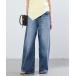  джинсы Denim Denim брюки [ дополнение ]YANUK/ Yanuk специальный заказ MARY Baggy straight Denim брюки женский 