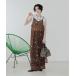  One-piece цветочный принт вышивка Cami One-piece 