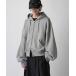  Parker [Neucon]VOLUME DOUBLE ZIP HOODIE / объем двойной Zip тренировочный Parker / выставить соответствует мужской 