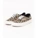 vans спортивные туфли VANS Van zAUTHENTIC подлинный VN000D6GGR4 LEOPARD BLACK/I мужской 