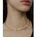 [loni] короткое колье FREE Gold женский 