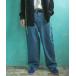 [SENSE OF PLACE by URBAN RESEARCH] Denim брюки LARGE свет индиго b люмен z