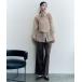  широкий брюки слаксы брюки [SEASONAL COLLECTION]2 tuck широкий брюки женский 