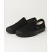 [VANS] туфли без застежки 27.5cm черный мужской 