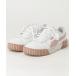 [PUMA] low cut спортивные туфли 24cm белый женский 