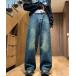 [MGV] Denim брюки MEDIUM индиго b люмен z