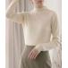 �^�[�g���l�b�N �j�b�g �Z�[�^�[ Women�fs Rib-Knit High Neck Sweater with Contrast Cuffs / ���f�B�[�X ���u�҂� �����C���z�F �n�C�l�b�N�Z�[�^�[ �j�c
