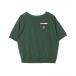 [Design Tshirts Store graniph] короткий рукав футболка FREE зеленый женский 