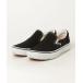 [VANS] туфли без застежки 6 черный мужской 