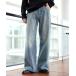  широкий брюки джинсы 3D CURVED TWIST DENIM PANTS | 3D машина b кручение Denim брюки мужской 