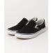 [VANS] туфли без застежки 9h черный мужской 