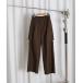[MUHET] слаксы MEDIUM Brown женский 