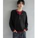 �w�����[�l�b�N t�V���c �uSERACE�vLayered style henley neck long sleeve T-shirt / ���C���[�h�X�^�C���w�����[�l�b�N����T �����Y ���f�B�[�X