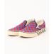 vans �X�j�[�J�[ VANS ���@���Y CLASSIC SLIP-ON �X���b�|�� VN000DAHRDB CHK RED/BLUE �����Y