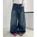  широкий брюки джинсы Denim Denim брюки передний стразы Denim женский 